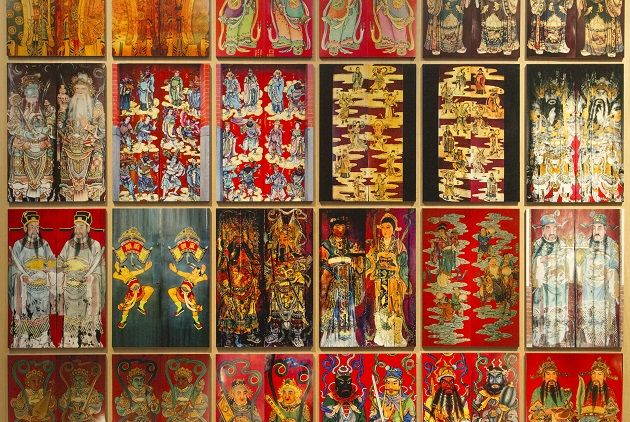 迪化207博物館-展覽-歷史建築-鐵花窗-城隍廟-廟門彩繪-木作工具五金