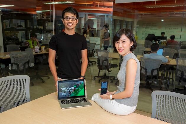 Velodash-自行車-新創-Strava-TechCrunch-AppWorks-新加坡-app